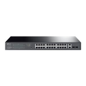 28-Port Gigabit Easy Smart Switch with 24-Port PoE+/ TL-SG1428PE